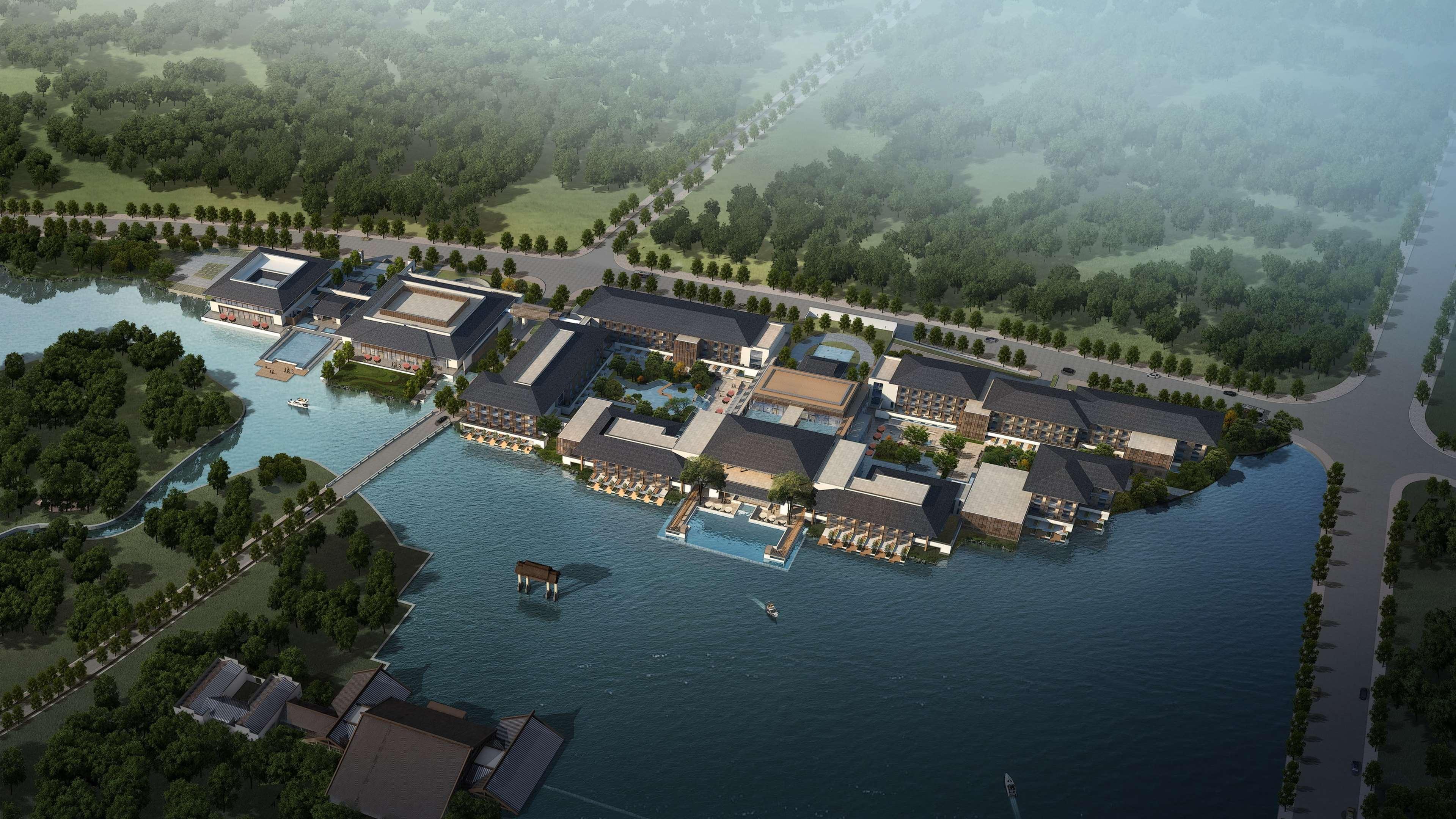 Hilton Shanghai Songjiang Guangfulin Eksteriør billede