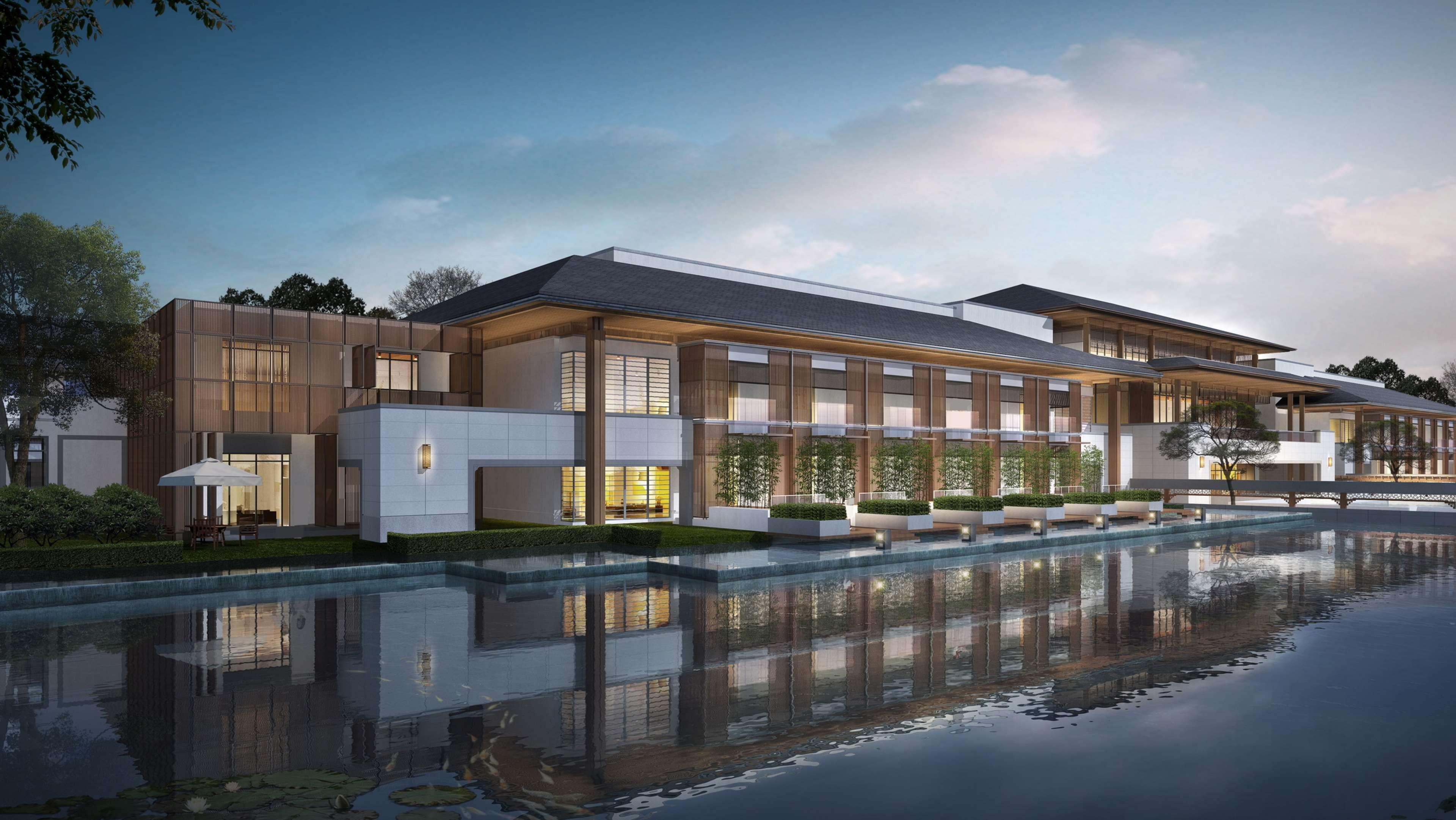 Hilton Shanghai Songjiang Guangfulin Eksteriør billede
