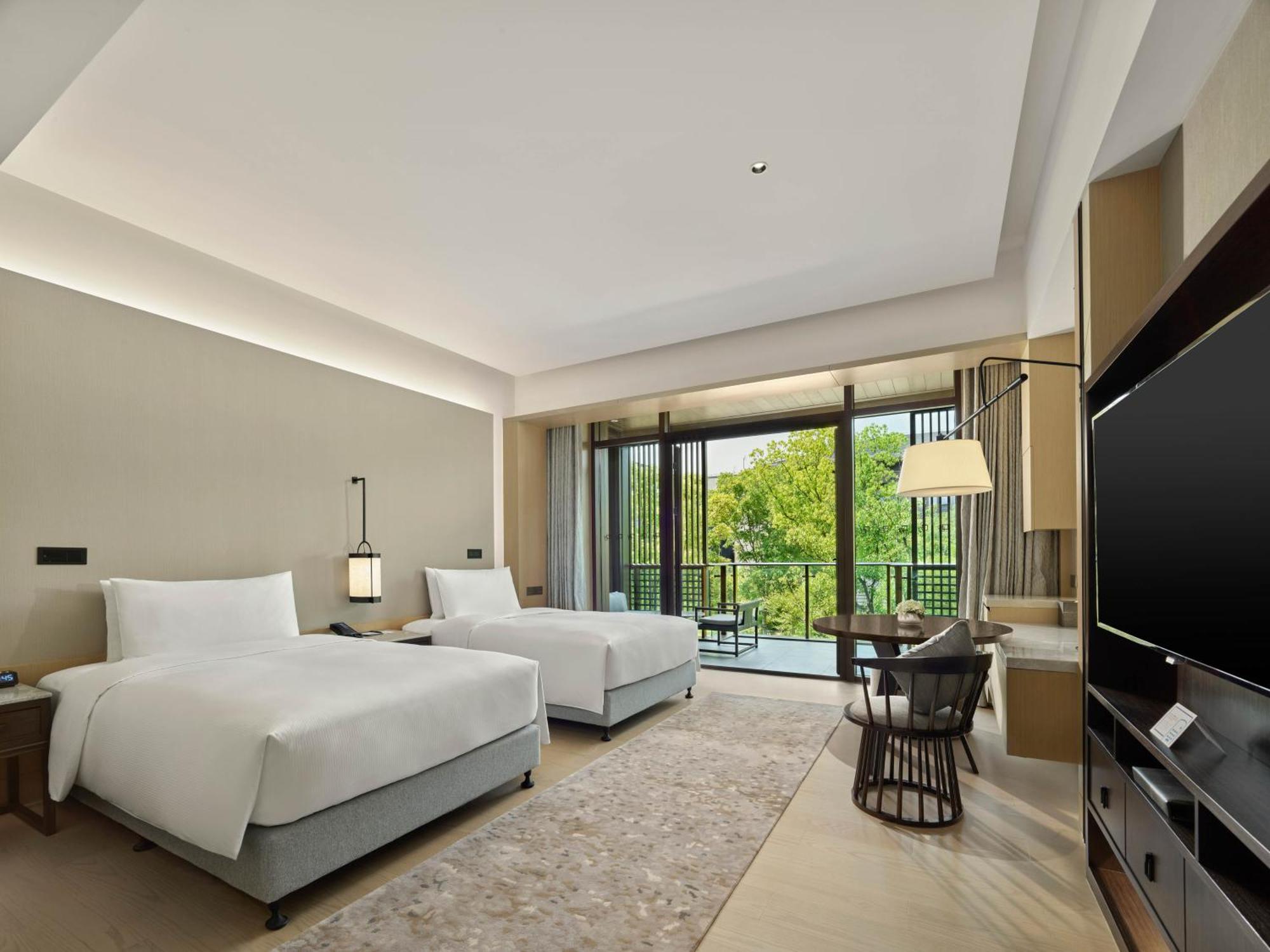 Hilton Shanghai Songjiang Guangfulin Eksteriør billede