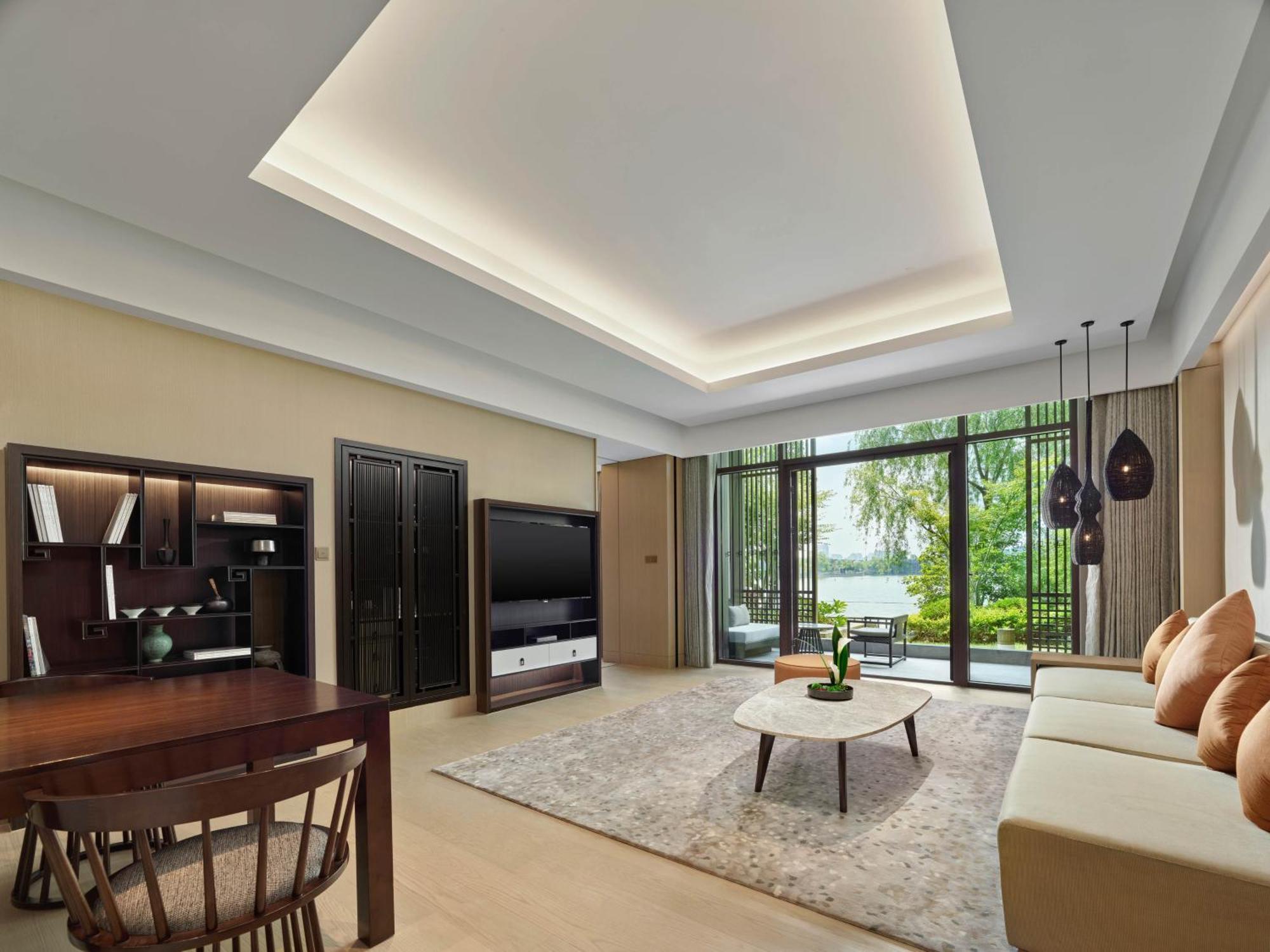 Hilton Shanghai Songjiang Guangfulin Eksteriør billede