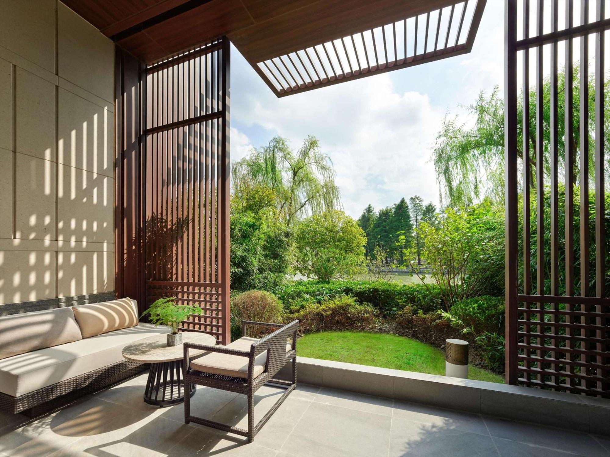 Hilton Shanghai Songjiang Guangfulin Eksteriør billede
