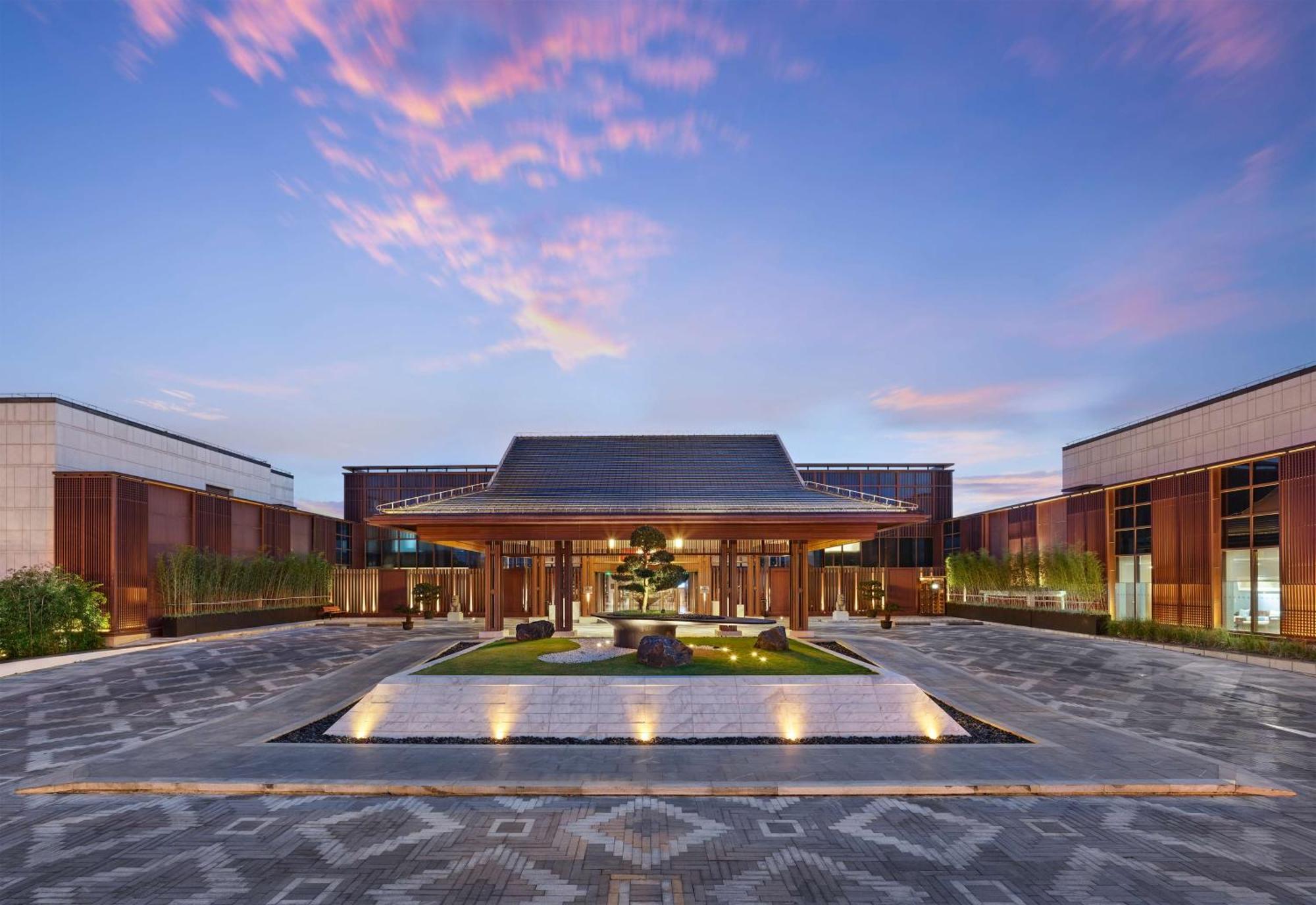 Hilton Shanghai Songjiang Guangfulin Eksteriør billede